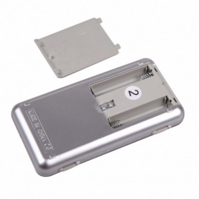 Кишенькові ювелірні електронні ваги до 200 грам Pocket scale Сірий (Jhksg44331) Кишенькові ювелірні електронні ваги до 200 грам Pocket scale Сірий (Jhksg44331)