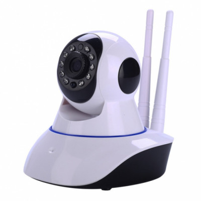Беспроводная Веб камера Онлайн Видеоняня с наклоном и панорамированием WiFi Smart Net Camera Q6S с двумя антеннами Камера видеонаблюдения с микрофоном и обратной связью Беспроводная Веб камера Онлайн Видеоняня с наклоном и панорамированием WiFi Smart Net Camera Q6S с двумя антеннами Камера видеонаблюдения с микрофоном и обратной связью