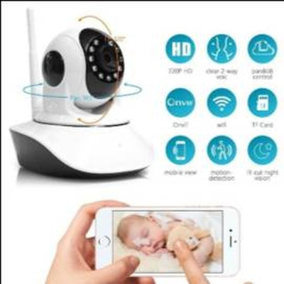 Беспроводная Веб камера Онлайн Видеоняня с наклоном и панорамированием WiFi Smart Net Camera Q6S с двумя антеннами Камера видеонаблюдения с микрофоном и обратной связью Беспроводная Веб камера Онлайн Видеоняня с наклоном и панорамированием WiFi Smart Net Camera Q6S с двумя антеннами Камера видеонаблюдения с микрофоном и обратной связью