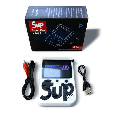 Приставка SEGA 8bit SUP Game Box 400 игр Белая (SMT1325) Приставка SEGA 8bit SUP Game Box 400 игр Белая (SMT1325)