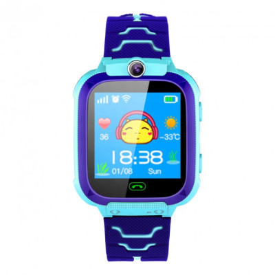Смарт-часи BSM Q12 1.44 GPS SOS Синій (BSM002) Смарт-часи BSM Q12 1.44 GPS SOS Синій (BSM002)