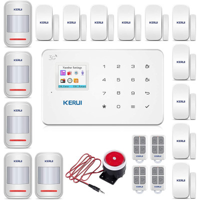 Комплект беспроводной GSM сигнализации Kerui G18 (KKFHVBCHHDS7D46D)