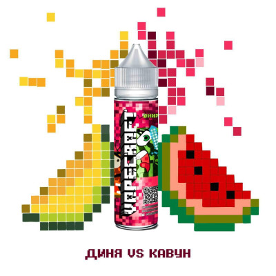 Рідина для електронних сигарет VAPECRAFT Диня vs Кавун 0 мг 60 мл (zh1151-hbr)