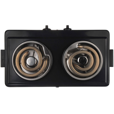 Електроплита настільна Domotec MS-5532 2x1000W Black (np2_00196) Електроплита настільна Domotec MS-5532 2x1000W Black (np2_00196)