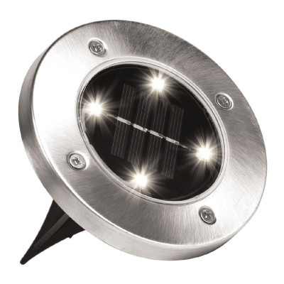 Вуличний світильник на сонячній батареї RIAS Solar Disk Lights 5050 4 Led 5W (3sm_905780056)