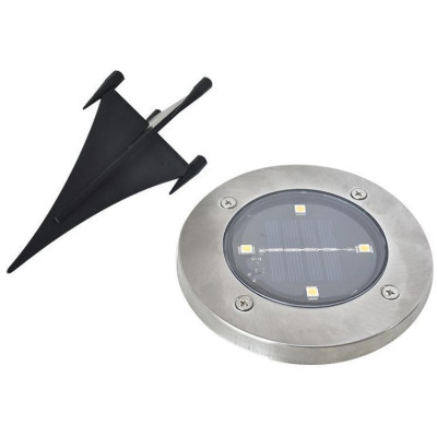 Вуличний світильник на сонячній батареї RIAS Solar Disk Lights 5050 4 Led 5W (3sm_905780056) Вуличний світильник на сонячній батареї RIAS Solar Disk Lights 5050 4 Led 5W (3sm_905780056)
