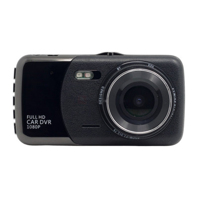 Відеореєстратор RIAS DVR T652 Full HD з виносною камерою заднього виду Silver-Black (3sm_510618518)
