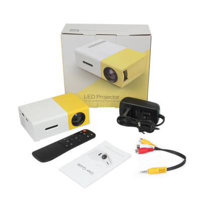 Проектор портативный мультимедийный RIAS YG300 Yellow (3sm_746563180) Проектор портативный мультимедийный RIAS YG300 Yellow (3sm_746563180)