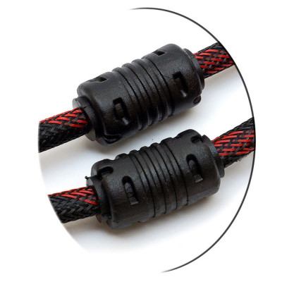 Кабель RIAS HDMI - HDMI v1.4 20m Black-Red (3sm_521709353) Кабель RIAS HDMI - HDMI v1.4 20m Black-Red (3sm_521709353)