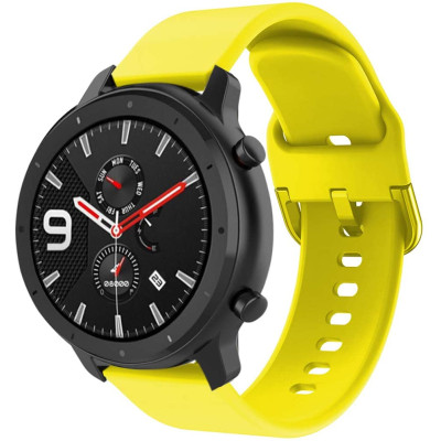 Ремешок BeWatch New силиконовый 20мм для Xiaomi Amazfit BIP | GTS | GTR 42 Желтый (1012320) Ремешок BeWatch New силиконовый 20мм для Xiaomi Amazfit BIP | GTS | GTR 42 Желтый (1012320)
