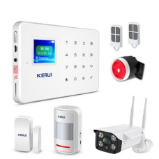 GSM сигнализация KERUI G18 + уличная IP WI-FI камера (SDJHJDF8FK)