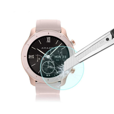 Защитное стекло BeWatch 2.5D для Amazfit GTR 42 mm (1027707)