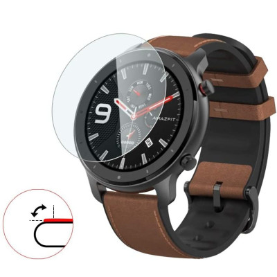 Захисне скло BeWatch 2.5D для Amazfit GTR 42 mm (1027707) Захисне скло BeWatch 2.5D для Amazfit GTR 42 mm (1027707)