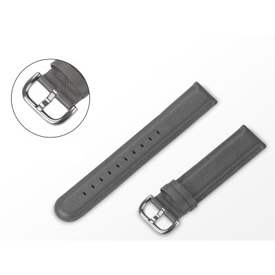 Ремешок BeWatch кожаный 20мм для Samsung Active| Active 2 | Galaxy watch 42mm Серый L (1220104.L) Ремешок BeWatch кожаный 20мм для Samsung Active| Active 2 | Galaxy watch 42mm Серый L (1220104.L)