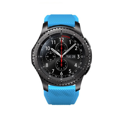 Ремешок 22 мм BeWatch ECO для Samsung Galaxy Watch 46mm | Samsung Gear S3 Голубой (1021110.3)