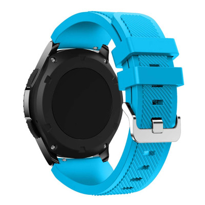 Ремешок 22 мм BeWatch ECO для Samsung Galaxy Watch 46mm | Samsung Gear S3 Голубой (1021110.3)