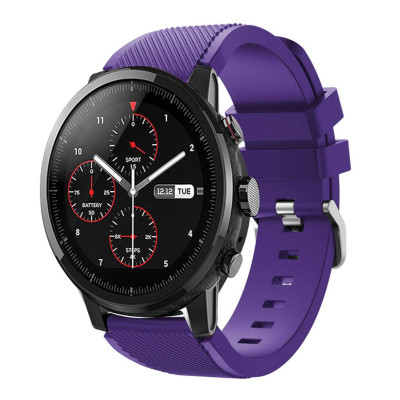 Ремешок 22 мм BeWatch ECO для Xiaomi Amazfit Stratos | Pace | GTR 47mm Фиолетовый (1021113.47)