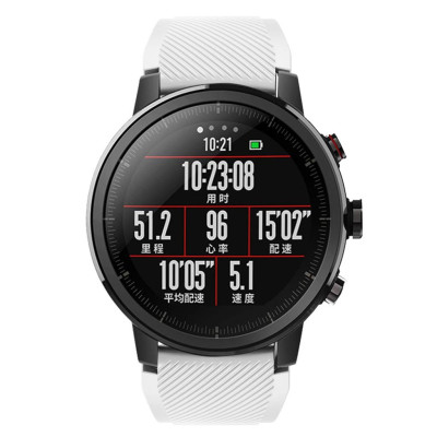 Ремешок 22 мм BeWatch ECO для Xiaomi Amazfit Stratos | Pace | GTR 47mm Белый (1021102.47)