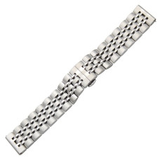 Ремешок BeWatch classic стальной Link для Xiaomi Amazfit Stratos | Pace | GTR 47mm мм Silver (1021405)