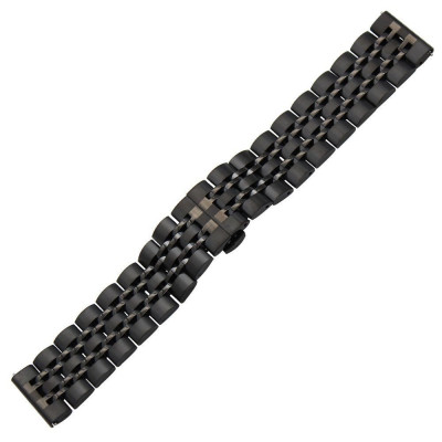 Ремешок BeWatch classic Link Xtra стальной для Xiaomi Amazfit Stratos | Pace | GTR 47mm для Black (1021401)