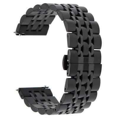 Ремешок BeWatch classic стальной Link Xtra для Samsung Gear S3 Black (1021401) Ремешок BeWatch classic стальной Link Xtra для Samsung Gear S3 Black (1021401)