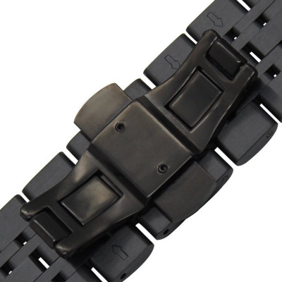 Ремешок BeWatch classic стальной Link Xtra для Samsung Galaxy Watch 46 мм Black (1021401) Ремешок BeWatch classic стальной Link Xtra для Samsung Galaxy Watch 46 мм Black (1021401)