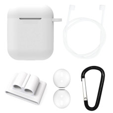 Чохол силіконовий DS Case для Apple AirPods/AirPods 2 White (343532331)