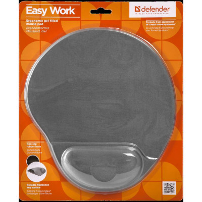 Коврик для мыши Defender Easy Work Grey (50915) (5804819) Коврик для мыши Defender Easy Work Grey (50915) (5804819)