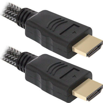 Кабель Defender HDMI-03PRO HDMI M-M, ver 1.4, 1м, Blister (87340) (6337027) Кабель Defender HDMI-03PRO HDMI M-M, ver 1.4, 1м, Blister (87340) (6337027)