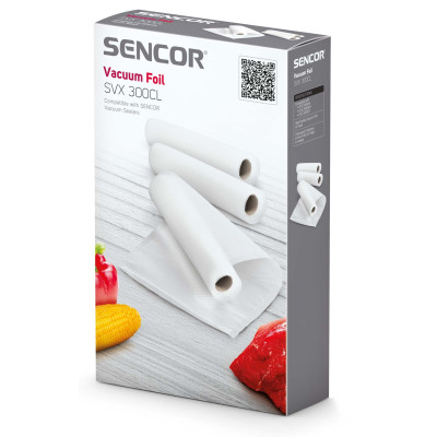 Сменная пленка к вакуумному упаковщику Sencor SVX 300 CL (6429673) Сменная пленка к вакуумному упаковщику Sencor SVX 300 CL (6429673)