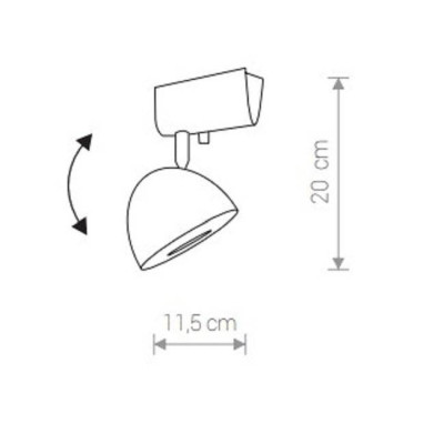 Точковий світильник Nowodvorski VESPA WHITE 9594 (Now9594) Точковий світильник Nowodvorski VESPA WHITE 9594 (Now9594)