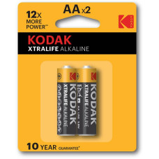 Батарейка Kodak XtraLife LR06 1x2 шт. блистер (30045)