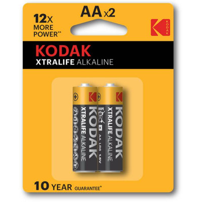 Батарейка Kodak XtraLife LR06 1x2 шт. блістер (30045)