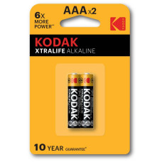 Батарейка Kodak XtraLife LR03 1x2 шт. блистер (6329855)