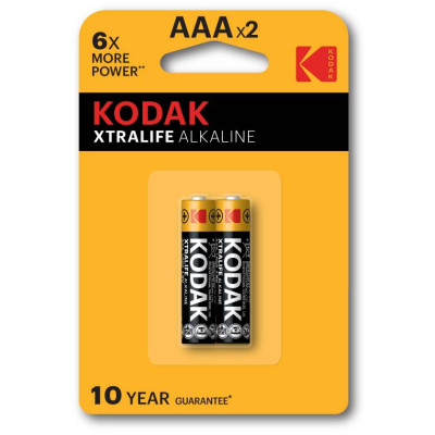 Батарейка Kodak XtraLife LR03 1x2 шт. блістер (6329855)