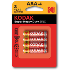Батарейка Kodak EXTRA HEAVY DUTY R3 1x4 шт. (6409675)