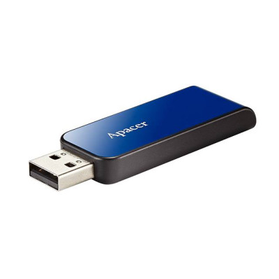 Flash Drive Apacer AH334 32GB (AP32GAH334U-1) Blue (6325678)