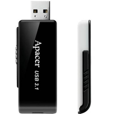 Flash Drive Apacer AH350 128GB (AP128GAH350B-1) Black (6360104) Flash Drive Apacer AH350 128GB (AP128GAH350B-1) Black (6360104)