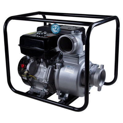 Мотопомпа 13л.с. Hmax 23м Qmax 120м³/год (4-х тактний) AQUATICA (772533) Мотопомпа 13л.с. Hmax 23м Qmax 120м³/год (4-х тактний) AQUATICA (772533)
