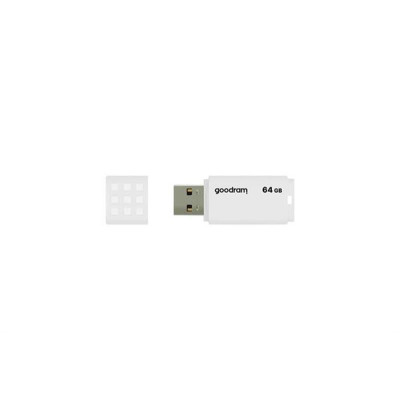 Флеш-накопичувач USB 64GB GOODRAM UME2 White (UME2-0640W0R11) Флеш-накопичувач USB 64GB GOODRAM UME2 White (UME2-0640W0R11)