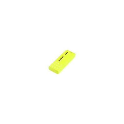 Флеш-накопичувач USB 64GB GOODRAM UME2 Yellow (UME2-0640Y0R11) Флеш-накопичувач USB 64GB GOODRAM UME2 Yellow (UME2-0640Y0R11)