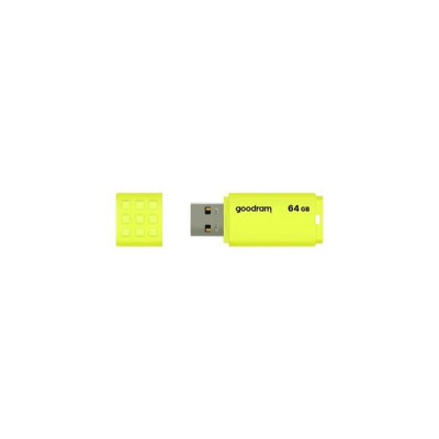 Флеш-накопичувач USB 64GB GOODRAM UME2 Yellow (UME2-0640Y0R11) Флеш-накопичувач USB 64GB GOODRAM UME2 Yellow (UME2-0640Y0R11)