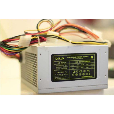 Блок живлення Delux DLP-25D 400W 12Fan Блок живлення Delux DLP-25D 400W 12Fan