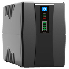 ДБЖ FrimeCom VP-1000, Line Int., AVR, 2 x євро, LED, пластик