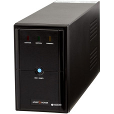 ДБЖ LogicPower LPM-U825VA, Lin.int., AVR, 2 x євро, USB, метал