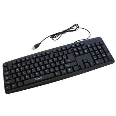 Клавиатура Gembird KB-U-103-UA USB Black Клавиатура Gembird KB-U-103-UA USB Black