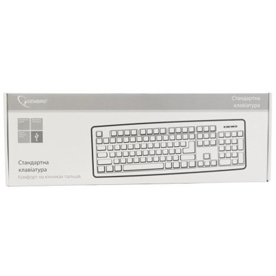 Клавиатура Gembird KB-U-103-UA USB Black Клавиатура Gembird KB-U-103-UA USB Black