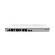 Комутатор MikroTik CRS326-24G-2S+RM (24x1G, 2xSFP+, L3)