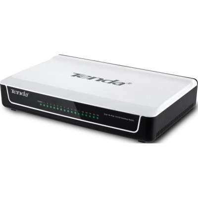 Коммутатор TENDA S16 16-port 10/100 desktop case Коммутатор TENDA S16 16-port 10/100 desktop case