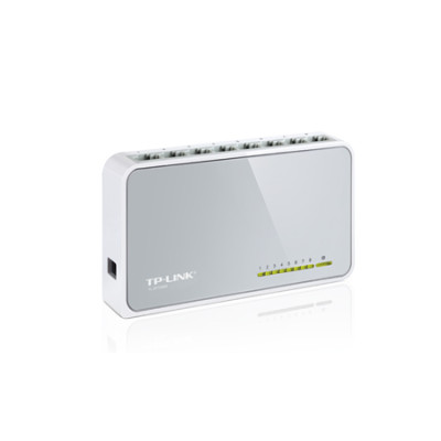 Комутатор TP-Link TL-SF1008D (8х10/100 Мбіт, настільний) Комутатор TP-Link TL-SF1008D (8х10/100 Мбіт, настільний)